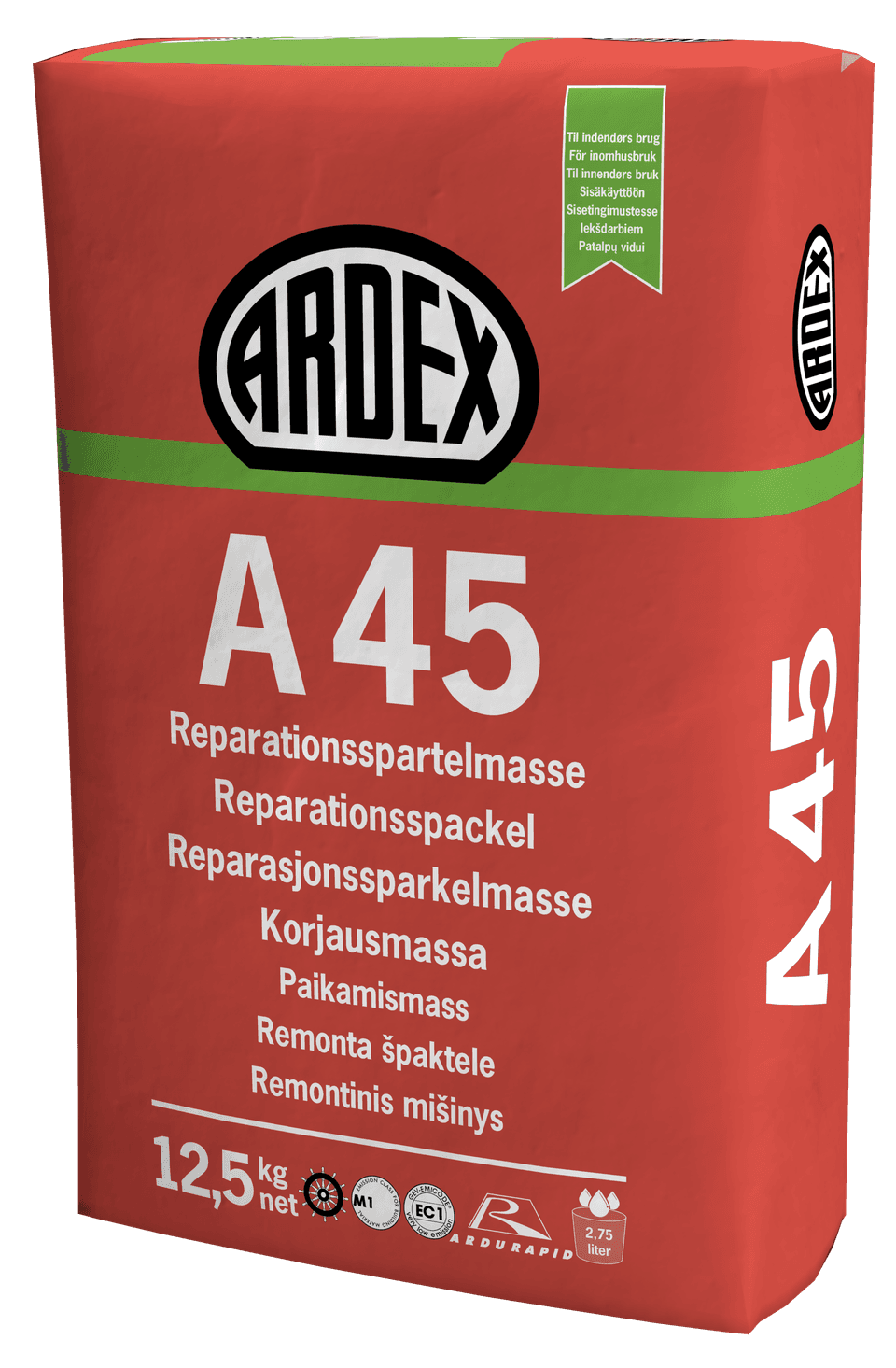 sparkelmasse-grov-ardex-a45-12-5-kg