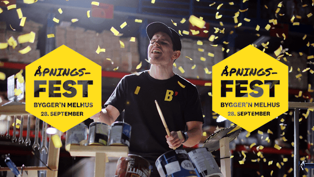 Bygger'n Melhus - Åpningsfest 28. september
