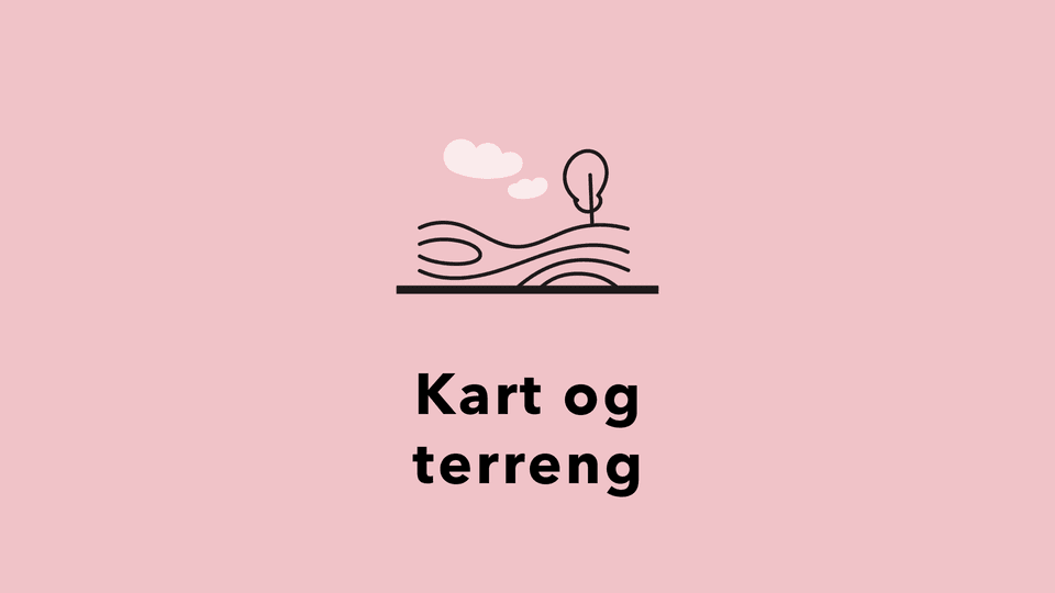 Kart og terreng