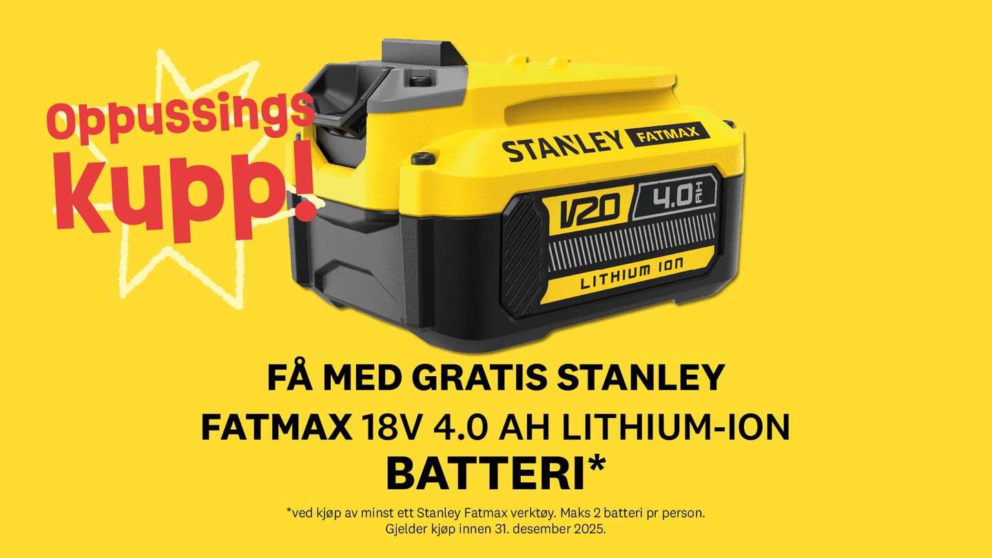 Gratis batteri